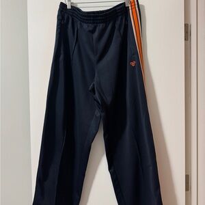 TNA Navy Track Pants with Orange Stripe